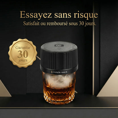 VYNTR HAUS™ Smoker Électrique pour Whisky & Cocktails